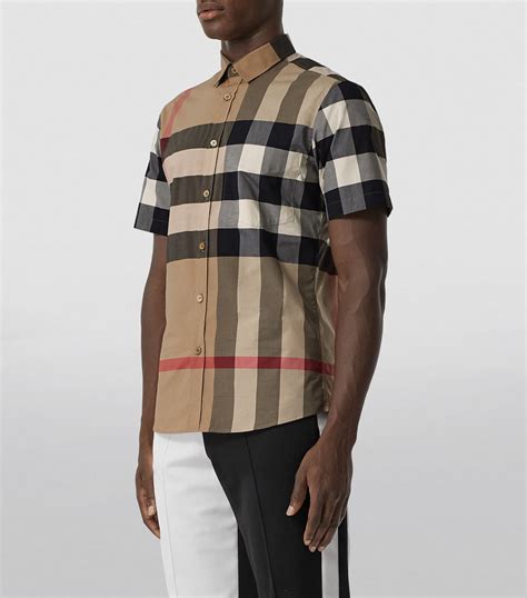 Burberry Classic Check Short Sleeved Shirt 